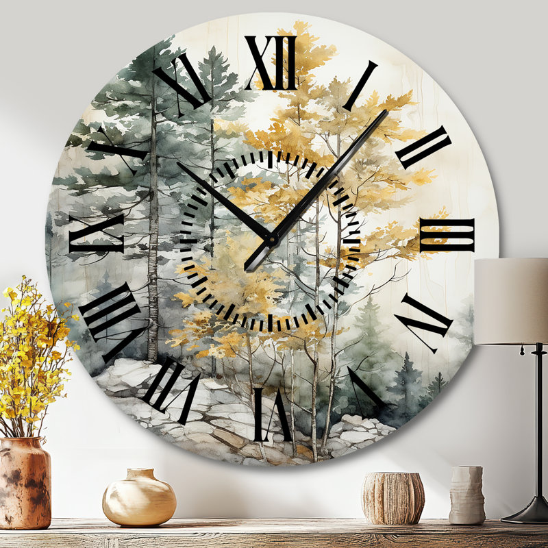 Horloge murale Forest, Grand