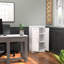 Modular Storage 21.38" W 3 Shelf Storage with Doors-98788128