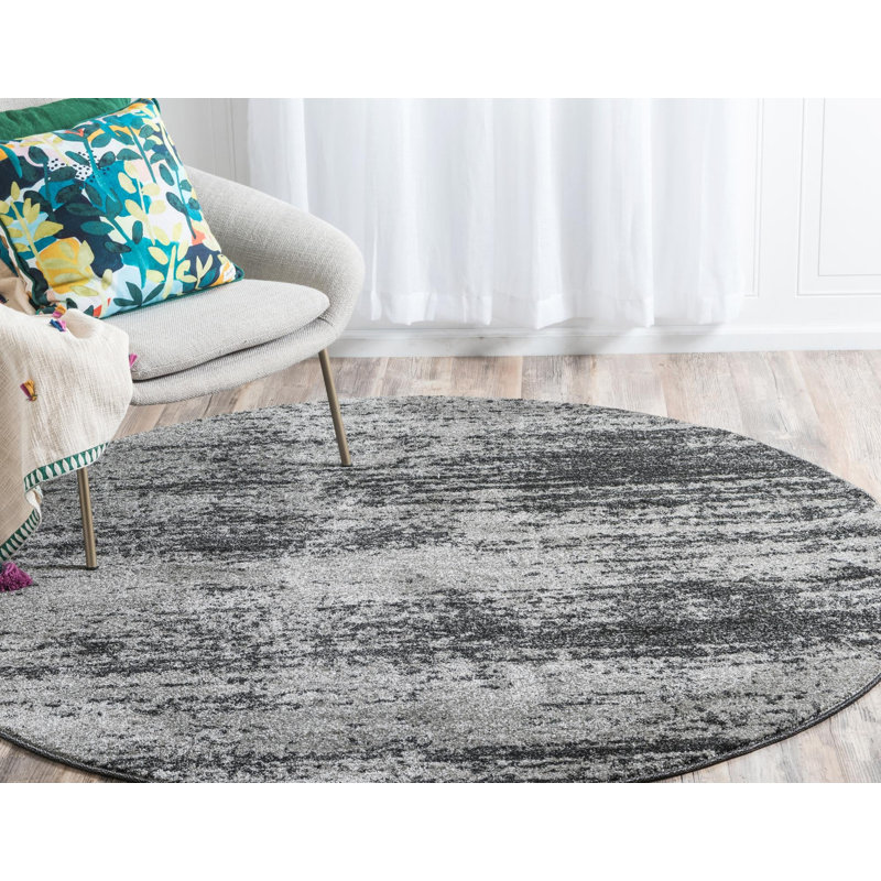 Croslin Indoor Rug, Round 7'10" x 7'10"