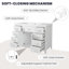Meuble-lavabo 47 po sans lavabo, armoire seulement, 2 portes et 8 tiroirs, système de fermeture en douceur, conception classique-134435833