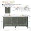 Meuble-lavabo double 72 po avec plateau en marbre-105310777-105310781