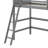 Kaman Solid Wood Twin Size Loft Bed With Ladder-1695687730