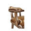 Windsor Upholstered Stool with Solid Wood Frame-39823992-63247418