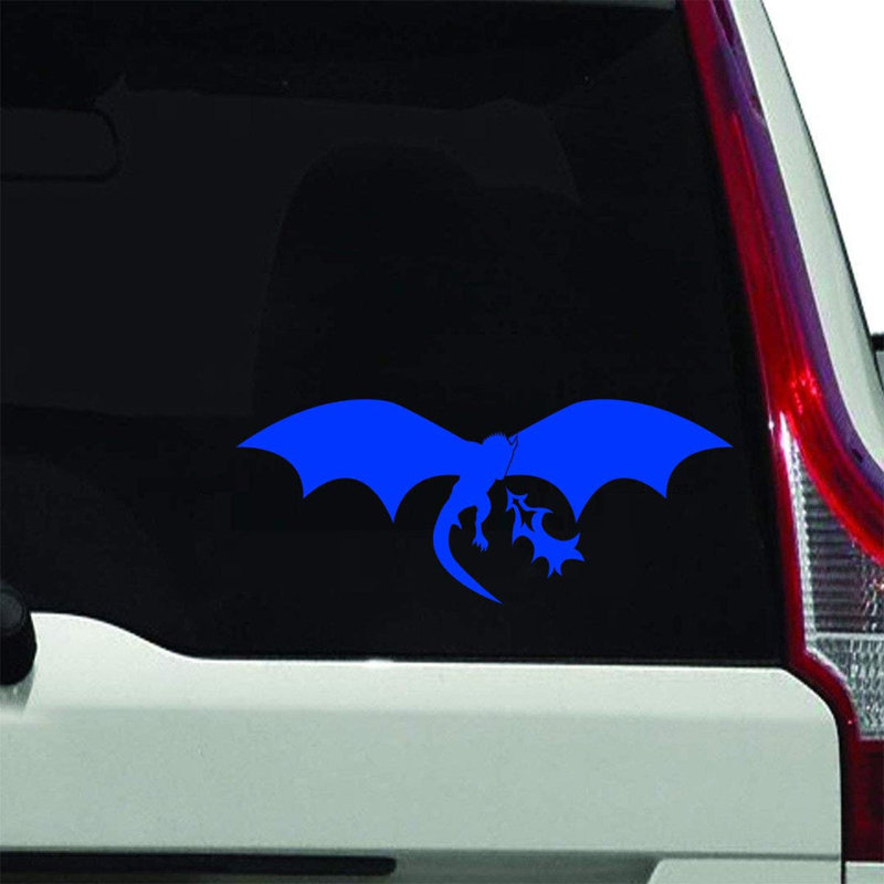 Window Decal, Blue
