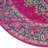 Abbate Oriental Fuchsia Pink Area Rug-1736157326