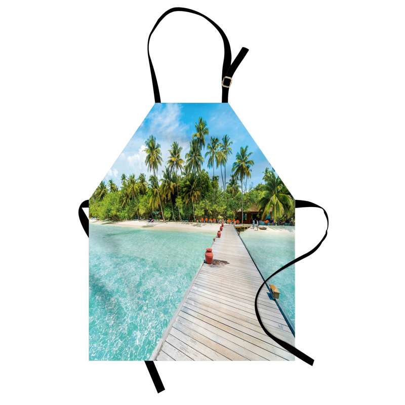 No Pattern Bib Apron