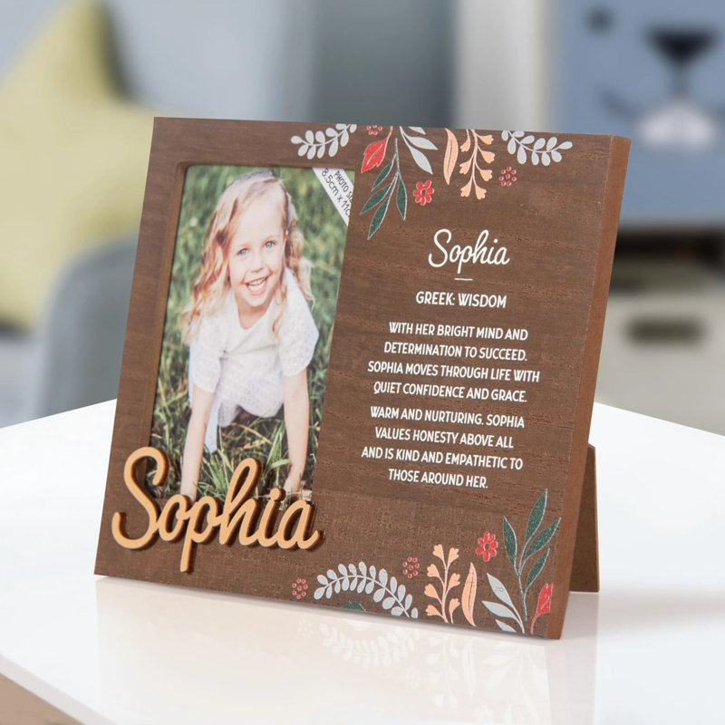 Hazella Tan Single Picture Frame