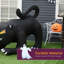 Chat gonflable géant Halloween