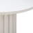 Tov Furniture Kali 55 Inch White Round Dining Table