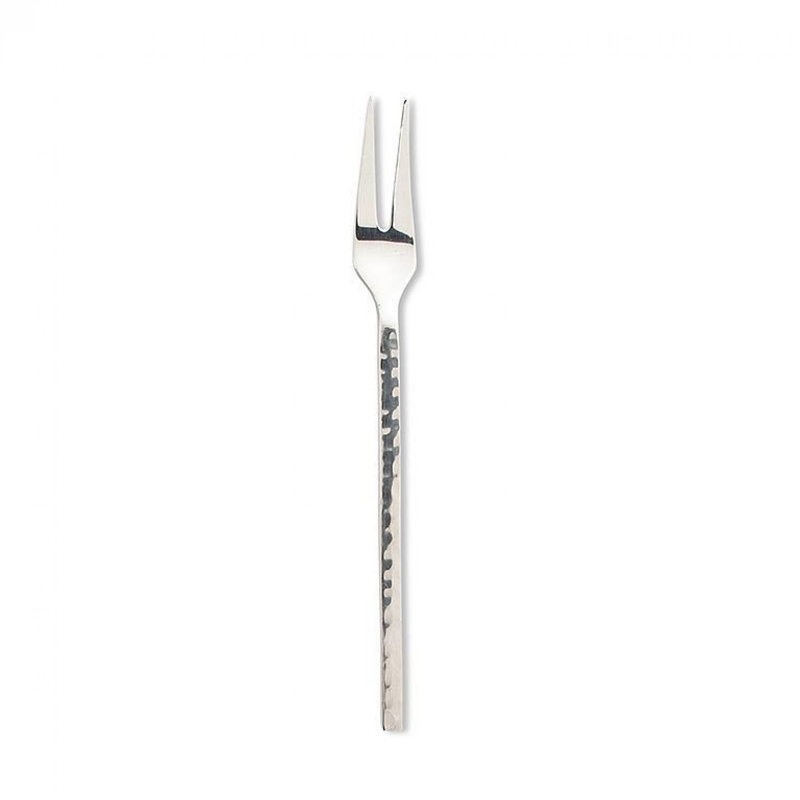 Hammer Finish Handle Cocktail Fork