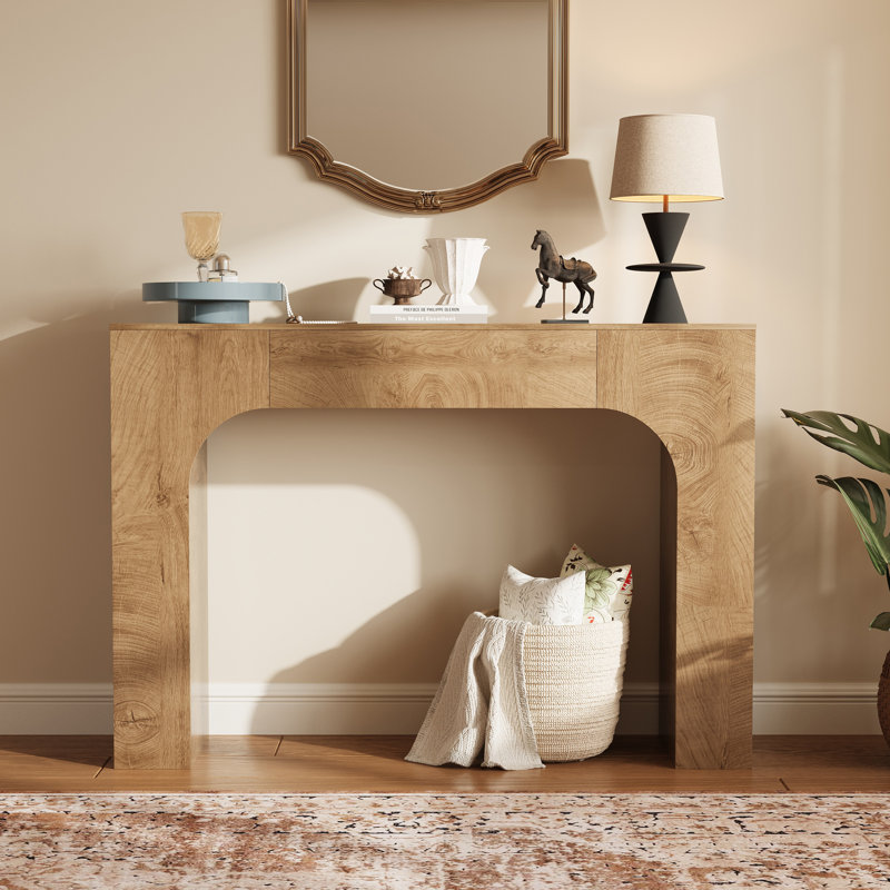 Console de salon GarveeHome, Bronze, H 32,9 po x l 47,2 po x P 11,6 po
