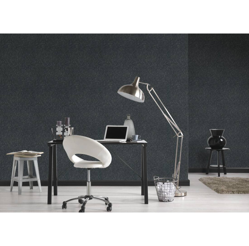 Rouleau de papier peint Agassiz Burst, Noir