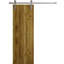 Porte de grange moderne - ESSENTIEL 8001 - Ensemble de quincaillerie lourde sur rail 6,6 pi - Portes intérieures à panneau plein-111727236-111727200-111727231