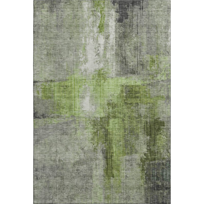 Premium Machine Washable Bucz AMF1759 Modern Rug
