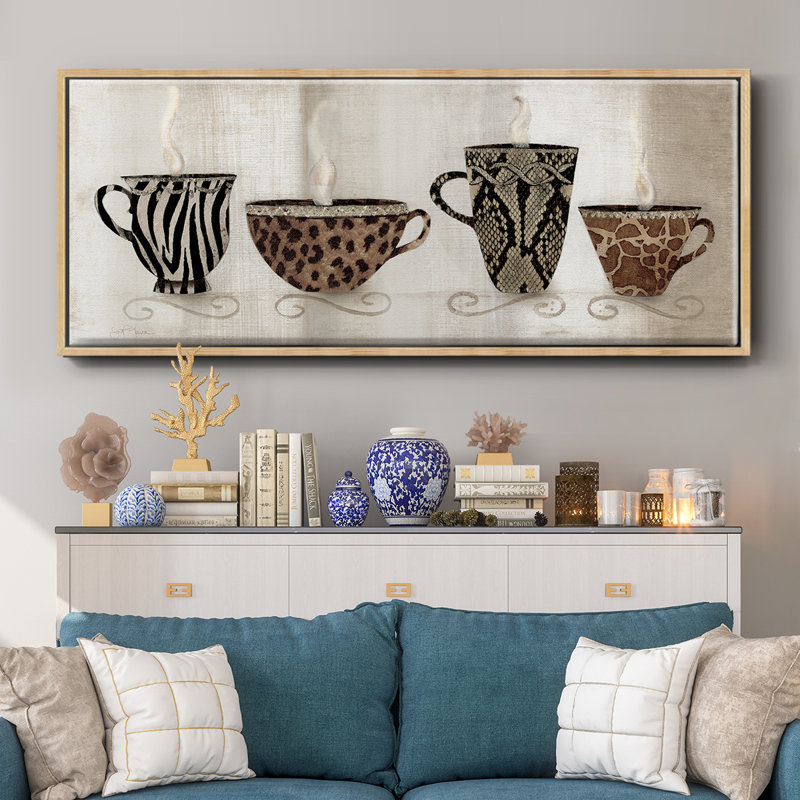 Coffee Skins I- Framed Canvas