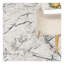 Tapis abstrait géométrique Geometrix - 5 pi 3 po x 7 pi 3 po, gris et ivoire