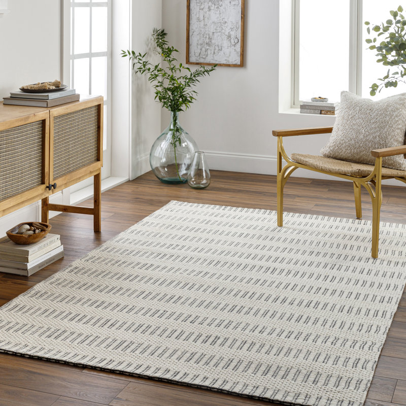 Denaria Striped Indoor Rug, Rectangle 5' x 7'6"