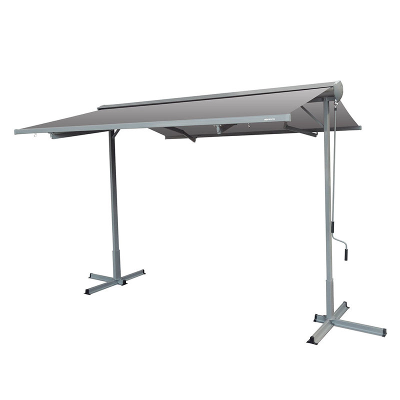 Advaning 99 D Gray Cover Retractable, Gray, 99" H x 175" W x 120" D