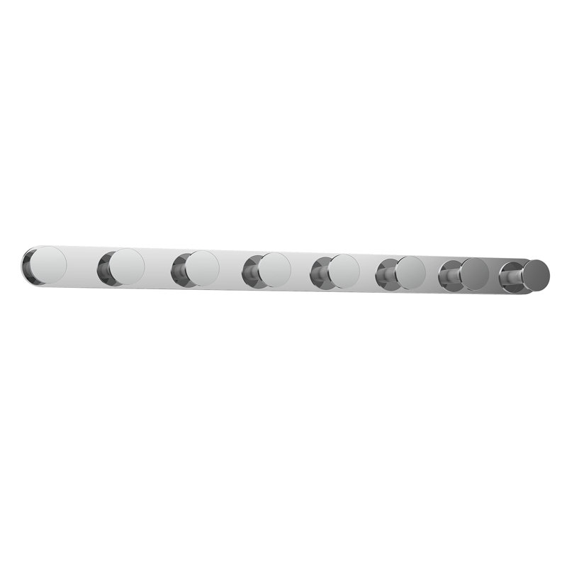 Edna 8 - Light LED Bath Bar, Chrome