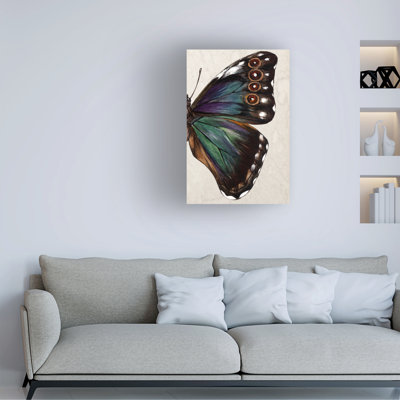«August Grove® Melissa Wang», art mural sur toile mauve