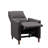 Upholstered Manual Pushback Recliner Armchair-720110323