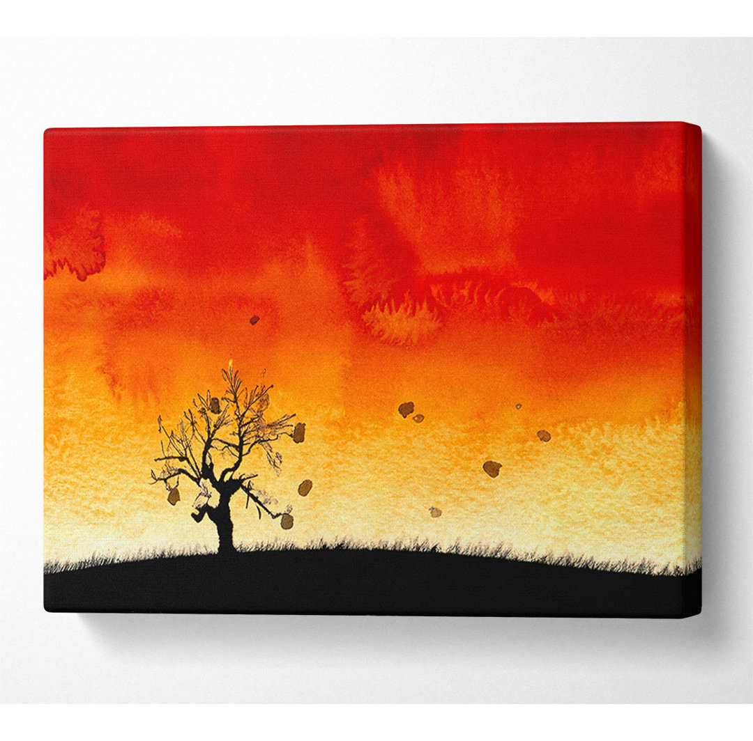 Sun Blaze Tree - Druck