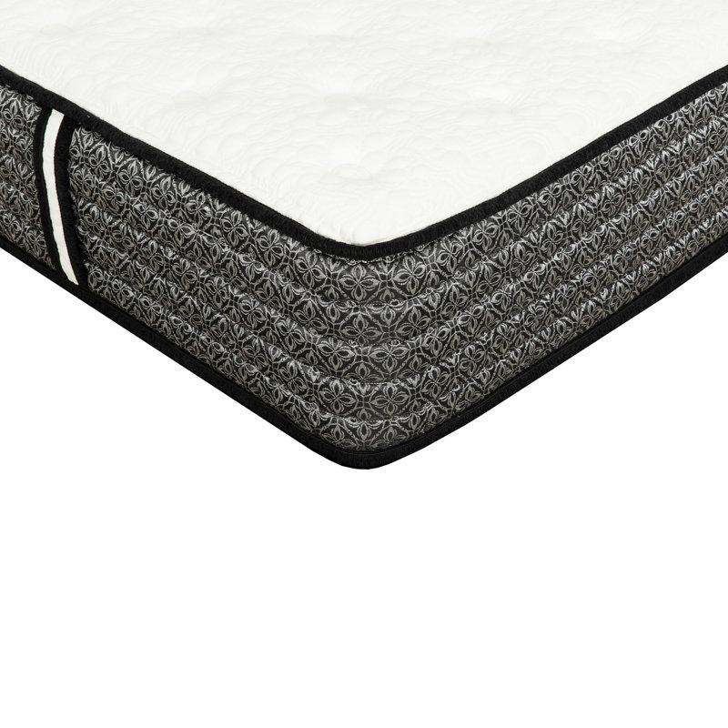 Matelas hybride 12 po, mousse viscoélastique imprégnée de gel et matelas à ressorts ensachés, technologie de refroidissement, transfert à faible mouvement