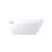 Ethen 67" x 29.5" Freestanding Soaking Acrylic Bathtub