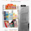 Freestanding Spice Rack with Adjustable Racks