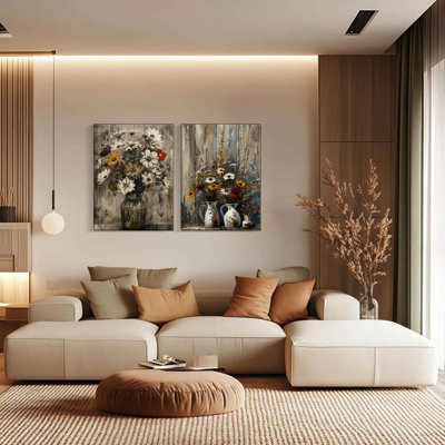 2 Piece Wrapped Canvas Print
