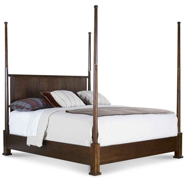 Monarch Linen Four Poster Bed