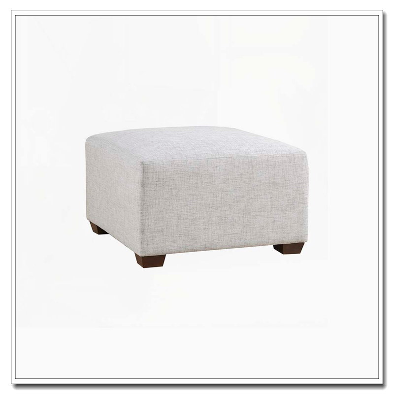 Repose-pieds modulaire moderne avec tissu performant