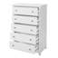 Commode 5 tiroirs en bois massif-1757200103