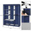 125cm Portable Wardrobe-2130035538