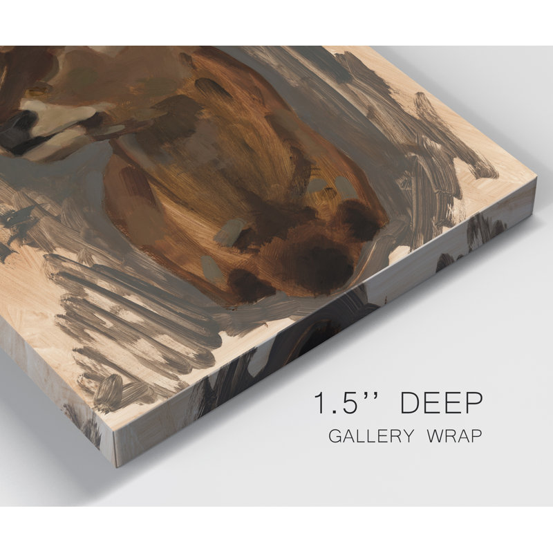 « Red Deer Stag II », reproduction d’art sur toile tendue, H 36 po x l 24 po x P 1,5 po