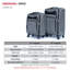 Two-Piece Suitcase Suitcase Set Oxford Trolley Case Without Password Lock Universal Wheel  GRAY