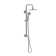 SeaBreeze II 8-in Rain Showerhead Shower System with Multi-function Handshower and Adjustable Slide Bar 1.8 GPM