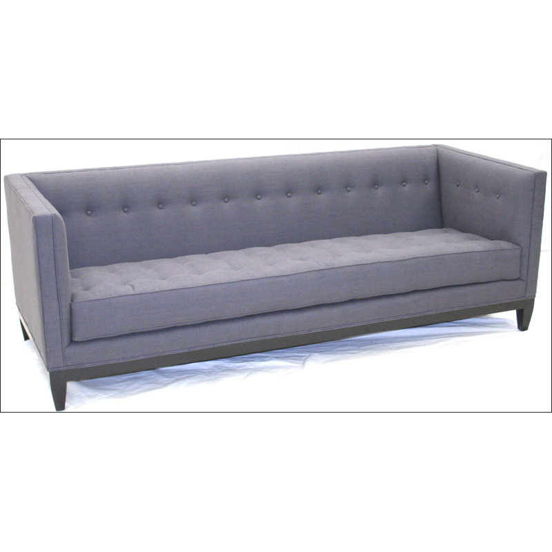 Leather Sofa, Hair Hide Brown/White, Brushy Bayou