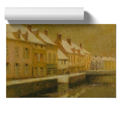 Canal in Bruges by Henri le Sidaner - Frameless Print