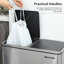 Polyethylene Plastic Bin Bags - 45 Count