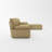 97 inch Modular Sectional Sofa Set, Extra Large L Shaped Couch with Reversible Chaise Modular Convertible Sectional Couch, Couches for Living Room Bedroom Lounge Office, Leather, Mustard Gold-1380357779-1381455002-1380542074