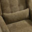 Chaise d'appoint rembourrée avec pieds en bois massif-425848918