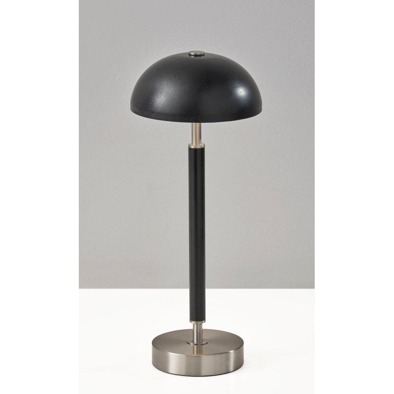 Edessa Cordless LED Table Lamp, Matte Black