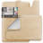 Aighan 3 Piece Ultra Soft and Absorbent Memory Foam Bath Rug Set with Non-Slip Backing-2072193401