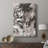 Blush Blackboard II -Custom Wrapped Gallery Cavas