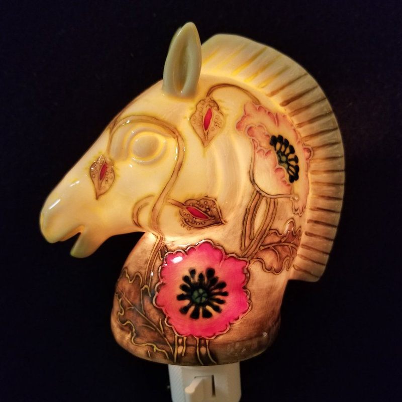 Veilleuse tête de cheval Thay
