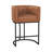 26.4" H Counter Height Bar Stools, Modern Barrel Counter Stools With Backrest And Arms,   Metal Legs, Upholstered Accent Barstools For Kitchen Island-245499120-235964615