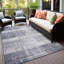 Tapis intérieur / extérieur gris / ivoire Edens-1710574631