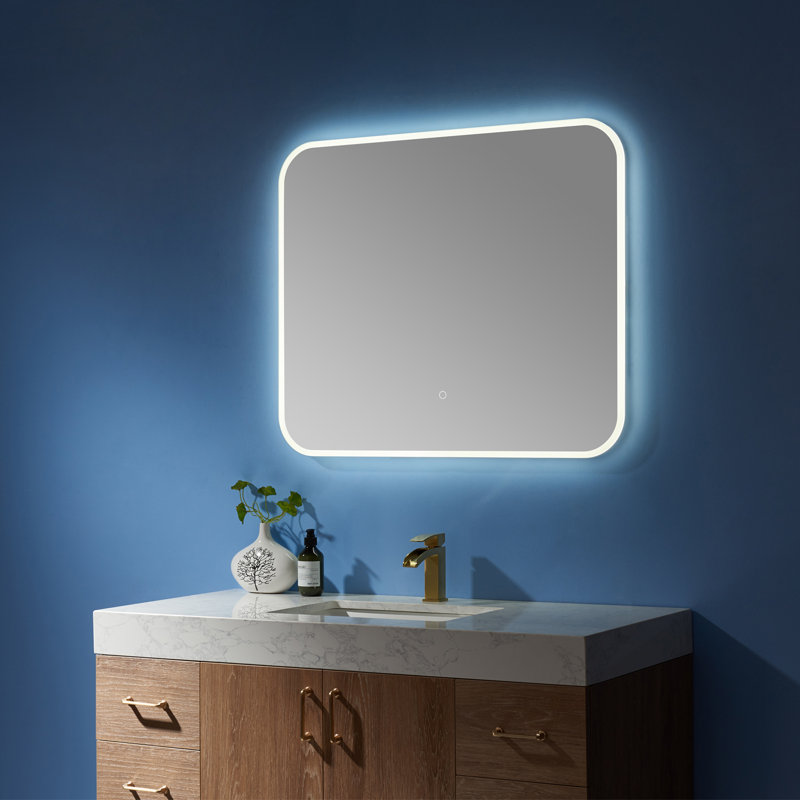 Sanon Flat Wall Mirror, 30" x 36"
