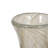 Kelis Glass Vases, Bud, Grey Elegant Lidded Design, Home Accent Glassware, 15 and 19 and 22''